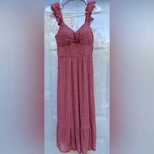 Lily Rose Lace Maxi Dress